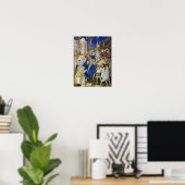 Poster Croix du Christ, Grandes Heures (Bureau à domicile)