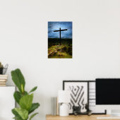 Poster Croix élevée (Bureau à domicile)
