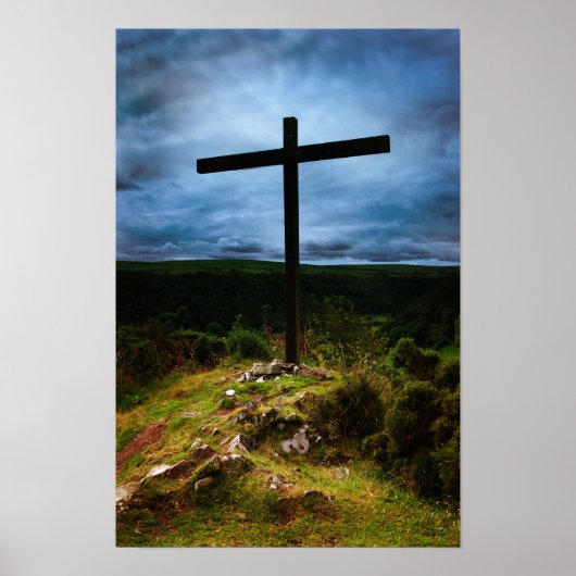 Poster Croix élevée (Devant)