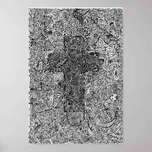 Poster "Croix et symboles"