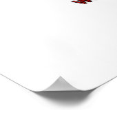 Poster croix flottant dans l'espace La prière de sérénité (Coin)