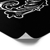 Poster Croix gothique (Coin)