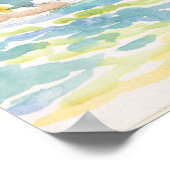 Poster Croix Henri-Edmond : Aquarelle paysagère (Coin)