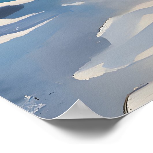 Poster Croix Henri-Edmond Imprimer, Jardin à Saint-Clai (Coin)