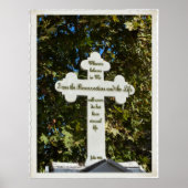 Poster Croix orthodoxe grecque (Devant)
