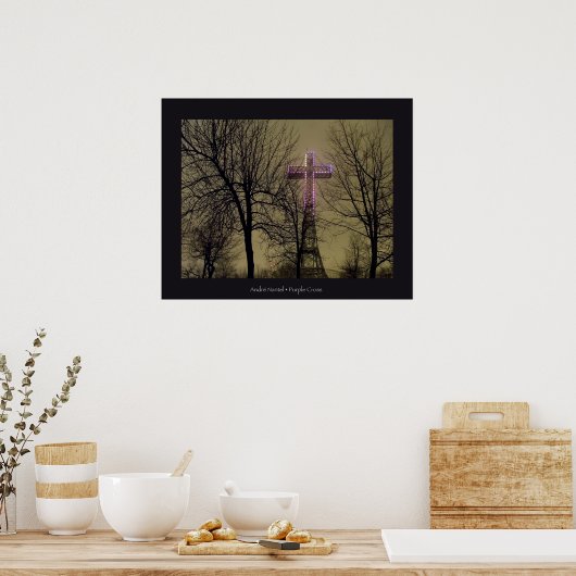 Poster Croix pourpre (Cuisine)