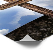 Poster Croix robuste avec ciel (Coin)