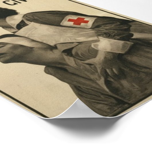 Poster Croix-Rouge (Coin)