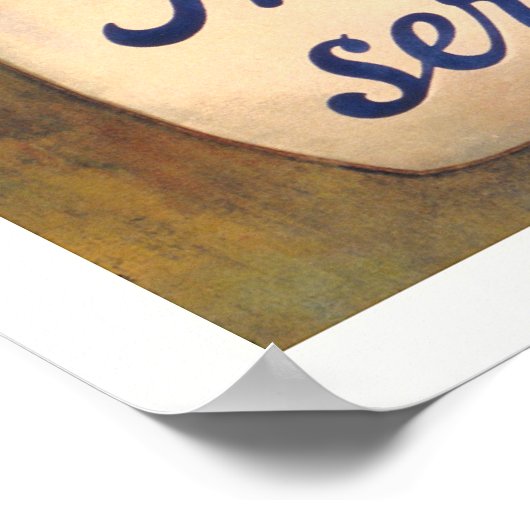 Poster Croix Rouge au service de l'humanité - Rejoignez-v (Coin)