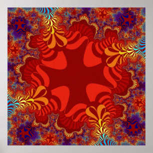 Poster Croix-Rouge hawaïenne