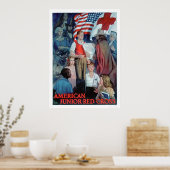 Poster Croix-Rouge junior américaine (US00335) (Cuisine)