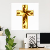 POSTER CROIX SAINTE EN OR (Bureau à domicile)