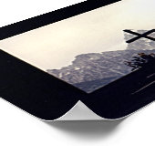 Poster Croix sur le mont Moran (Coin)