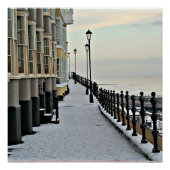 Poster Cromer en hiver. (Devant)