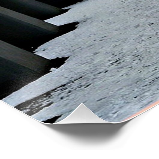 Poster Cromer en hiver. (Coin)