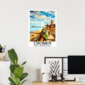 Poster Cromer, Gem of Norfolk coast, Angleterre, voyage (Bureau à domicile)