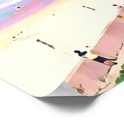 Poster Cronulla Sydney beachside (Coin)