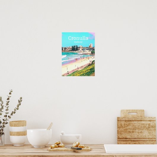Poster Cronulla Sydney beachside (Cuisine)