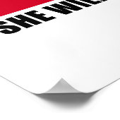 Poster CROOKED HILLIARY - Elle mangera vos enfants - - An (Coin)