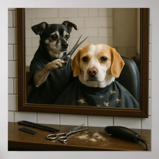 Poster "Crop My Top" (Devant)