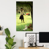 Poster Croquet, c.1878 (Bureau à domicile)