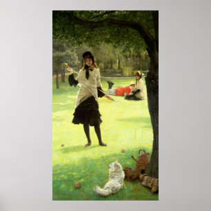 Poster Croquet, c.1878