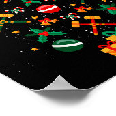 Poster Croquet Christmas Tree Xmas  (Coin)