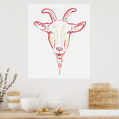 Poster croquis (Cuisine)