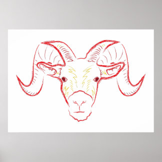 Poster croquis