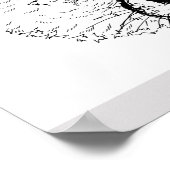 Poster Croquis à la main Portraits d'animaux (Coin)