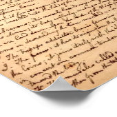 Poster Croquis anatomique (Coin)