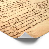 Poster Croquis anatomique (Coin)