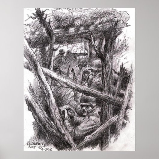 Poster Croquis Artiste Rifleman (Devant)