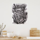 Poster Croquis Artiste Rifleman (Cuisine)