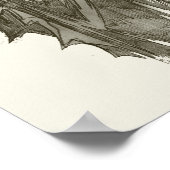 Poster Croquis au crayon de novice de Batman (Coin)