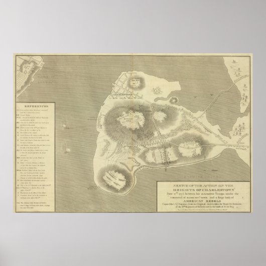 Poster Croquis Charlestown (Devant)