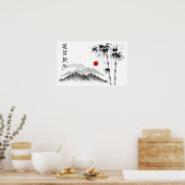 Poster Croquis de paysages (Cuisine)