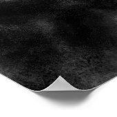 Poster croquis de rose en noir et blanc (Coin)