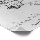 Poster Croquis du London Bridge, 1860 (Coin)