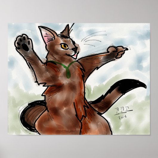 Poster Croquis Jake (Devant)