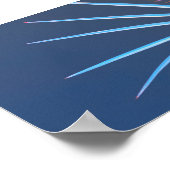 Poster Croquis minimalisme Feuille Palm Tree (Coin)