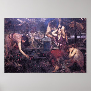 Poster Croquis pour Flora et les Zephyrs