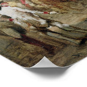 Poster Croquis pour la bataille de Yorktown (Coin)