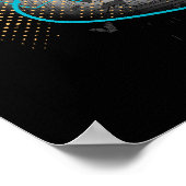 Poster Croquis sur ligne aérienne Batman Gotham (Coin)