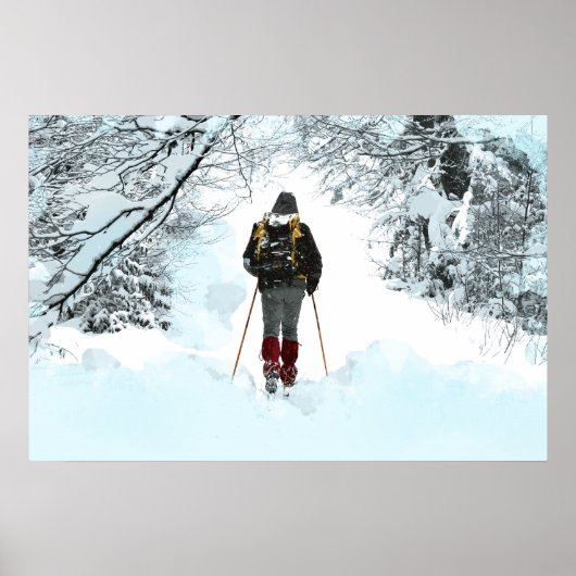 Poster Cross Country à travers SnowWoods (Devant)