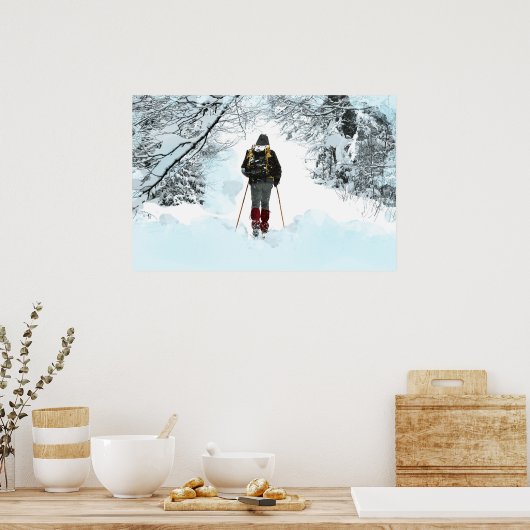 Poster Cross Country à travers SnowWoods (Cuisine)