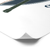 Poster Crosse à crâne morte (Coin)