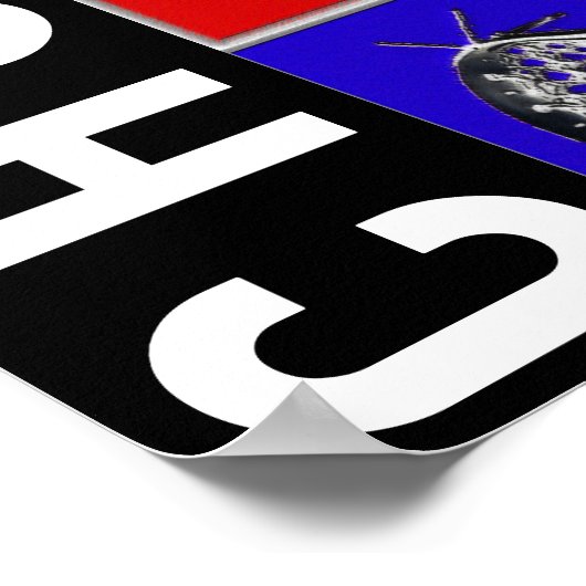 Poster Crosse créative (Coin)