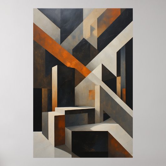 Poster Crossed Structures (Devant)