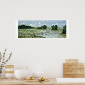 Poster Crossing of the San Joaquin River, Paraguay, 1865 (Cuisine)